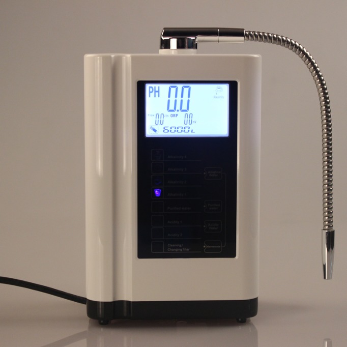 Household Water Ionizer with Microcomputer Automatic Control System ORP +500 to -800mv and pH Range 4.5~10.0